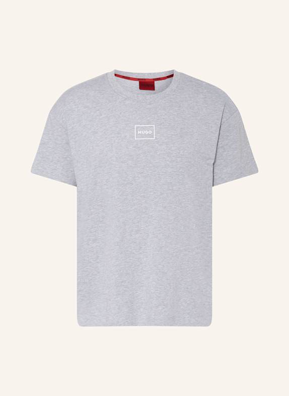 HUGO Schlafshirt LAZE GRAU