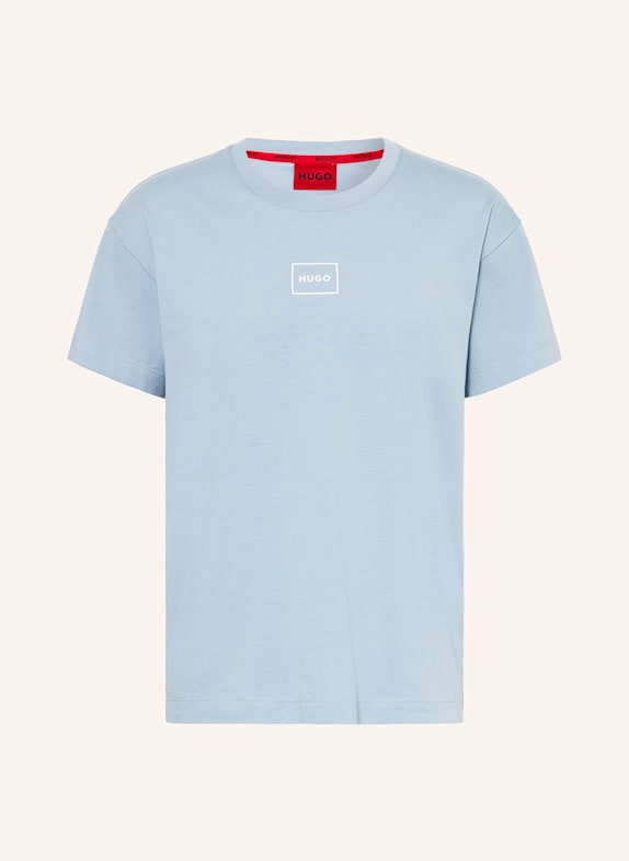 HUGO Schlafshirt LAZE HELLBLAU