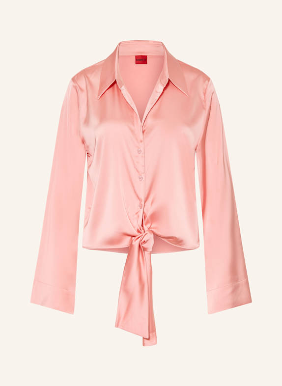 HUGO Satin blouse ERRIKA SALMON