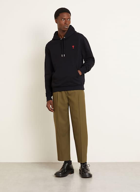 AMI PARIS Hoodie BLACK