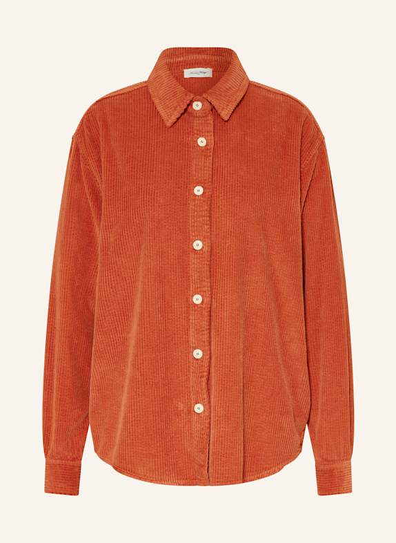 American Vintage Cord-Overshirt PADOW HELLROT