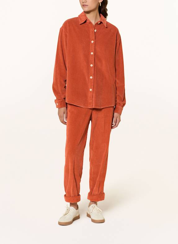 American Vintage Cord-Overshirt PADOW HELLROT