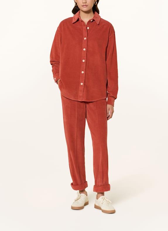 American Vintage Cordhose PADOW HELLROT