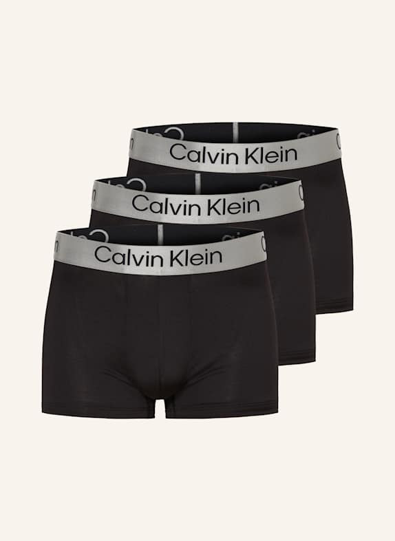 Calvin Klein 3Cappello con visiera with calvin KLEIN Ck Center Cap K50K506087 CEF SCHWARZ