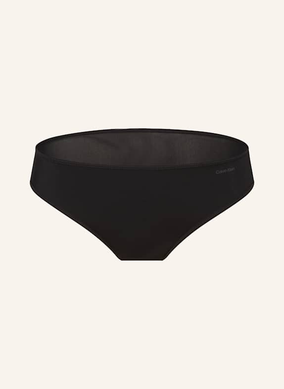 Calvin Klein Kalhotky SHEER MARQUISETTE ČERNÁ