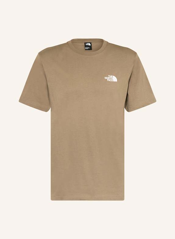 THE NORTH FACE T-Shirt TAUPE