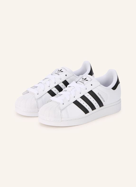 adidas Originals Sneaker SUPERSTAR II WEISS/ SCHWARZ