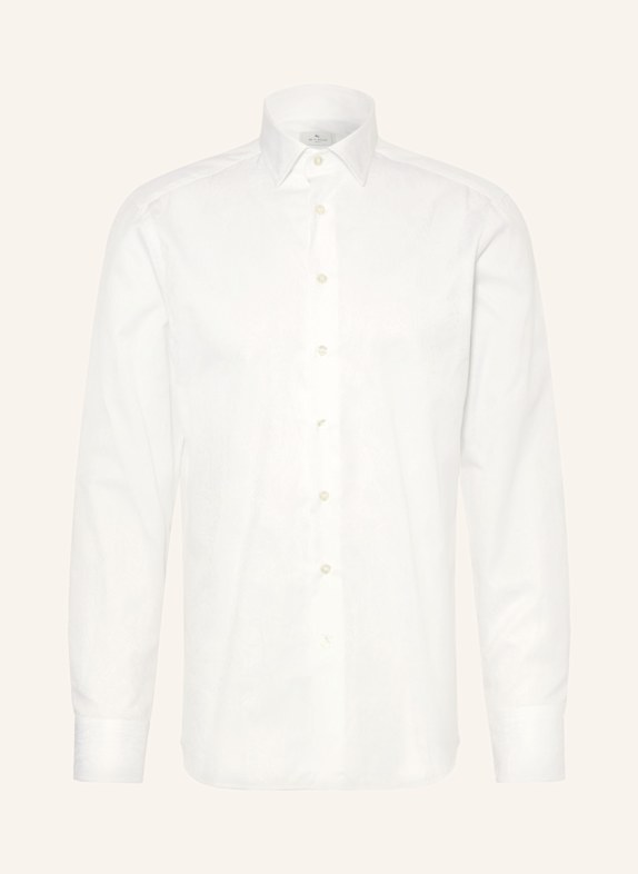 ETRO Brokat-Hemd Slim Fit WEISS
