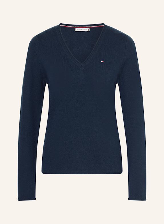 TOMMY HILFIGER Pullover DUNKELBLAU