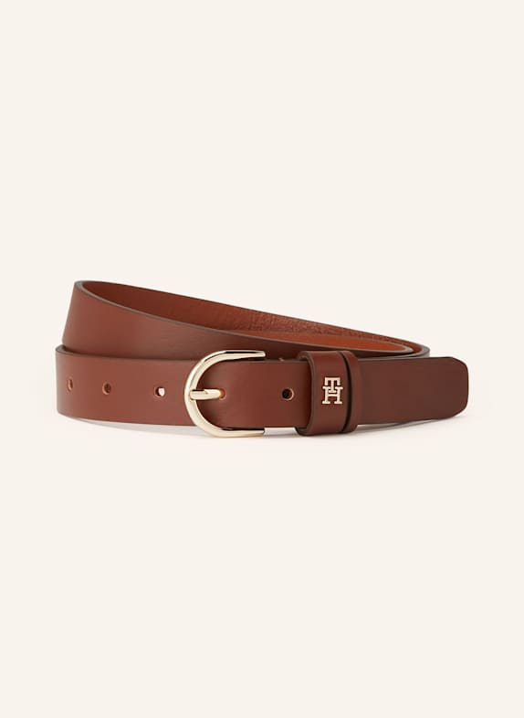 tommy Heritage HILFIGER Leather belt COGNAC