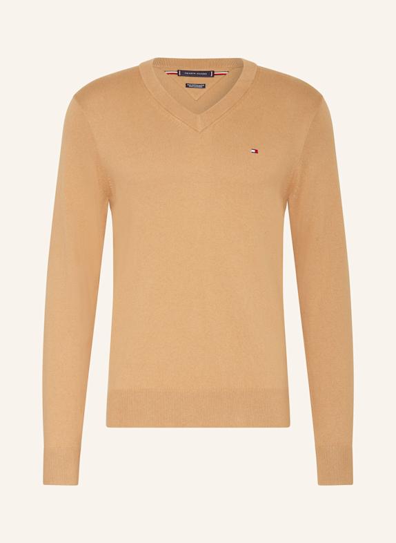 TOMMY HILFIGER Pullover CAMEL