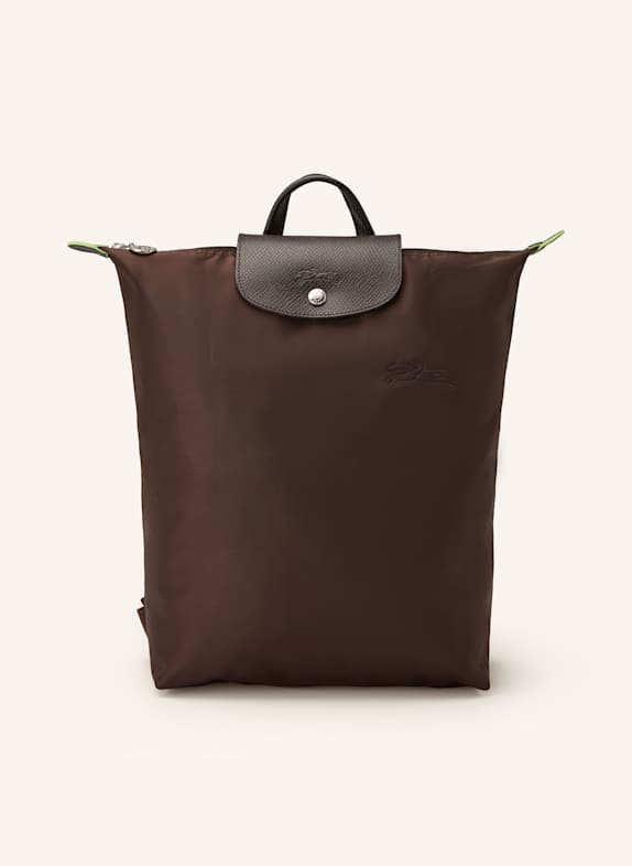 LONGCHAMP Rucksack LE PLIAGE GREEN DUNKELBRAUN