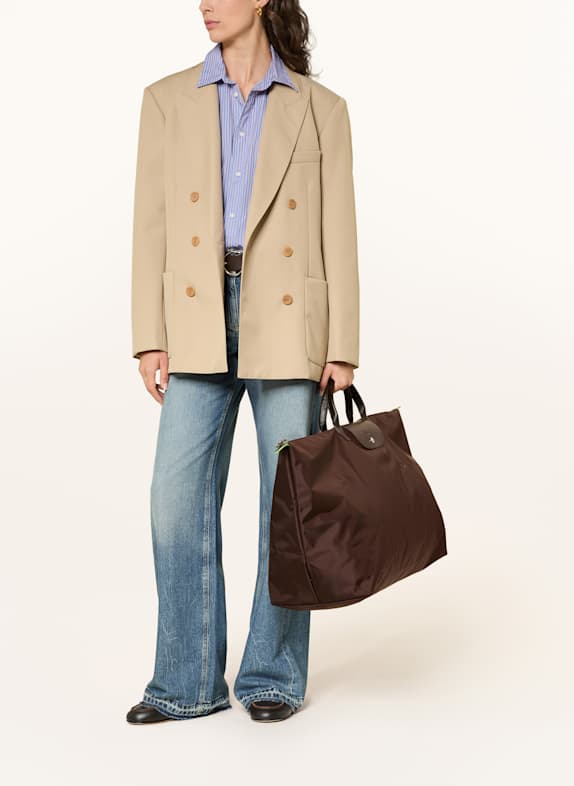 LONGCHAMP Weekender LE PLIAGE M DUNKELBRAUN
