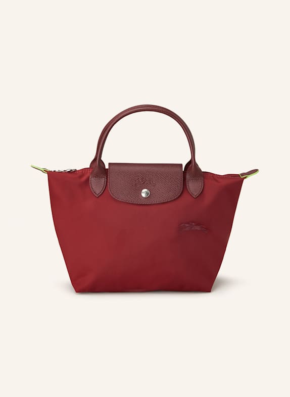 LONGCHAMP Handtasche LE PLIAGE S DUNKELROT