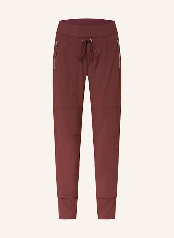 RAFFAELLO ROSSI Hose CANDY im Jogging-Stil DUNKELROT