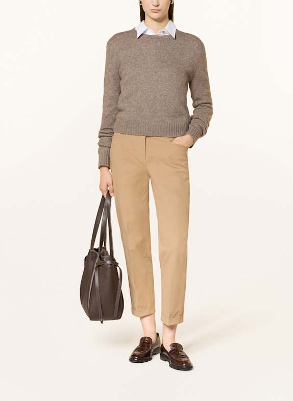 RAFFAELLO ROSSI 7/8-broek UTE CAMEL