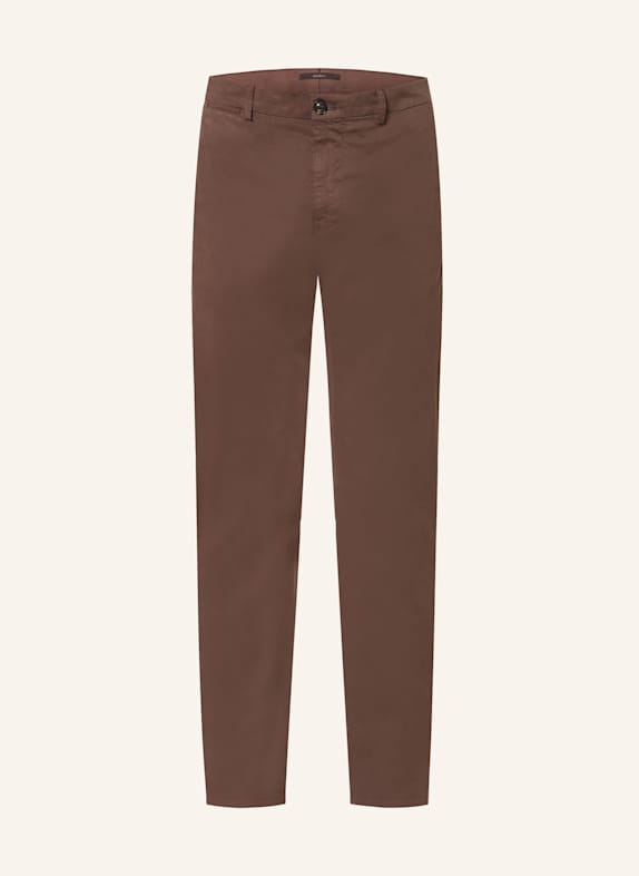windsor. Shirt LAPO Slim Fit DARK BROWN