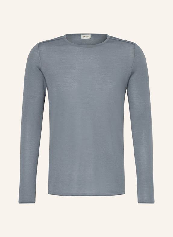 DRYKORN Sweater RIKONO BLUE GRAY