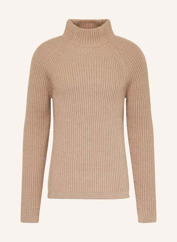 DRYKORN Rollkragenpullover ARVID HELLBRAUN