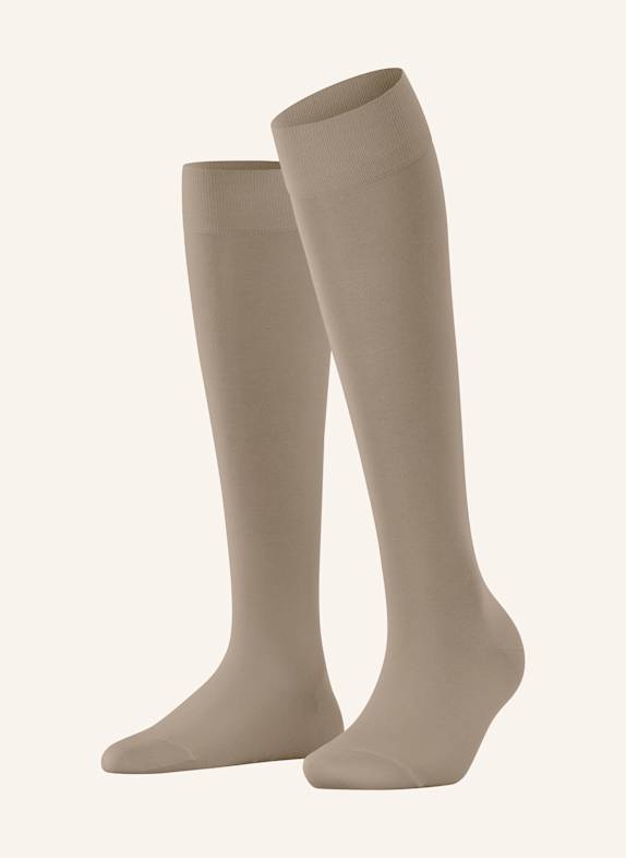 FALKE Knee high stockings COTTON TOUCH 4092 nude