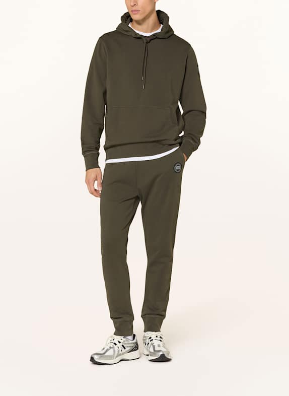 CANADA GOOSE Hoodie HURON DONKERGROEN