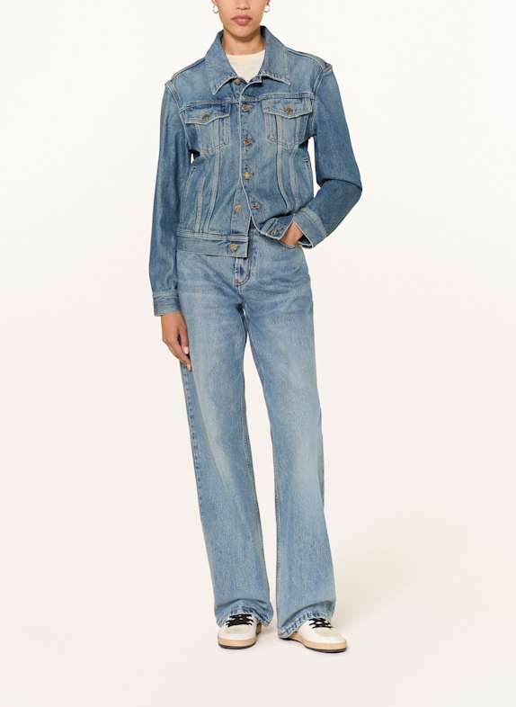 GOLDEN GOOSE Kurtka jeansowa NIEBIESKI