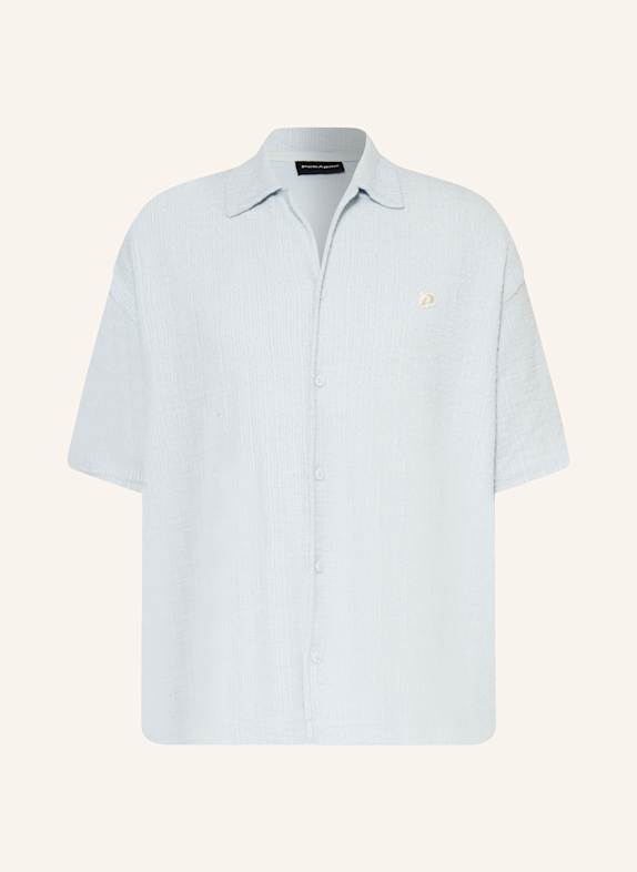 PEGADOR Koszula z klapami LIBCO comfort fit SZARONIEBIESKI