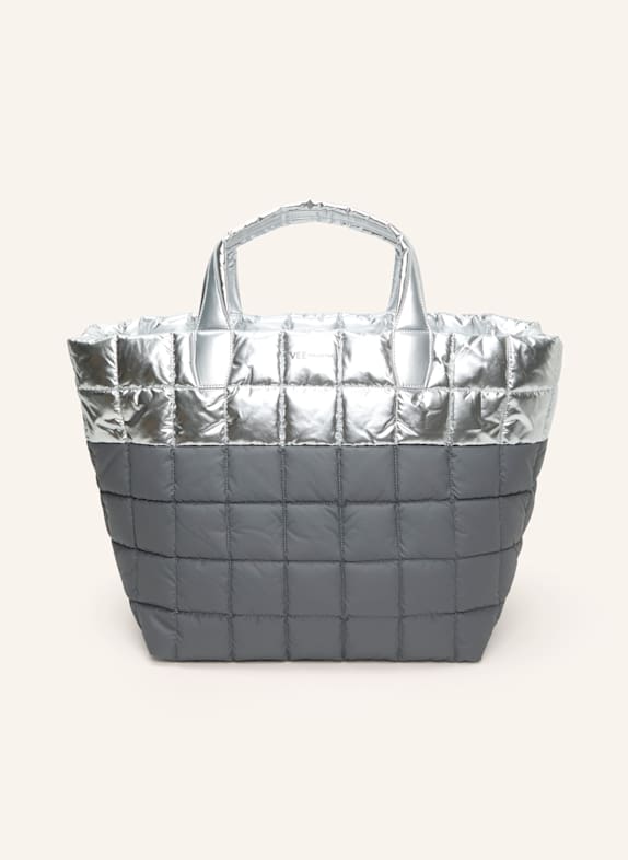 Vee Collective Rick Owens Black Drawstring Backpack GRAY/ SILVER