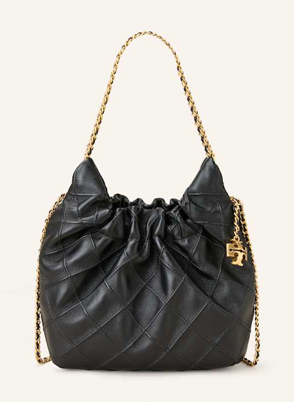 TORY BURCH Beuteltasche FLEMING SCHWARZ