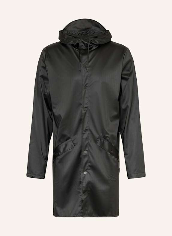 RAINS Raincoat BLACK