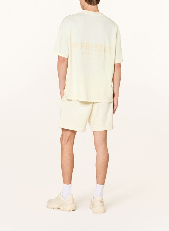REPRESENT T-shirt CRÈME
