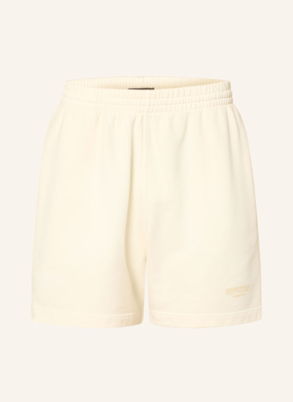 REPRESENT Sweat shorts CREAM