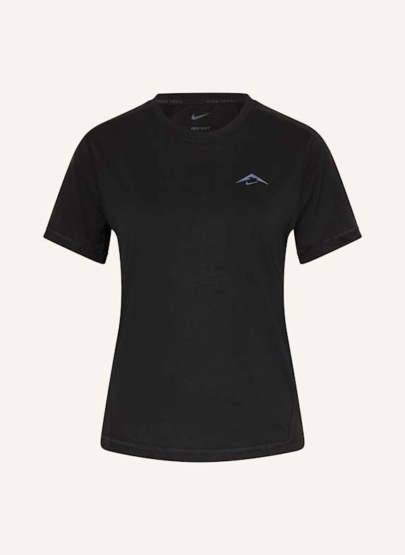 Nike Laufshirt TRAIL DRI-FIT SCHWARZ/ GRAU