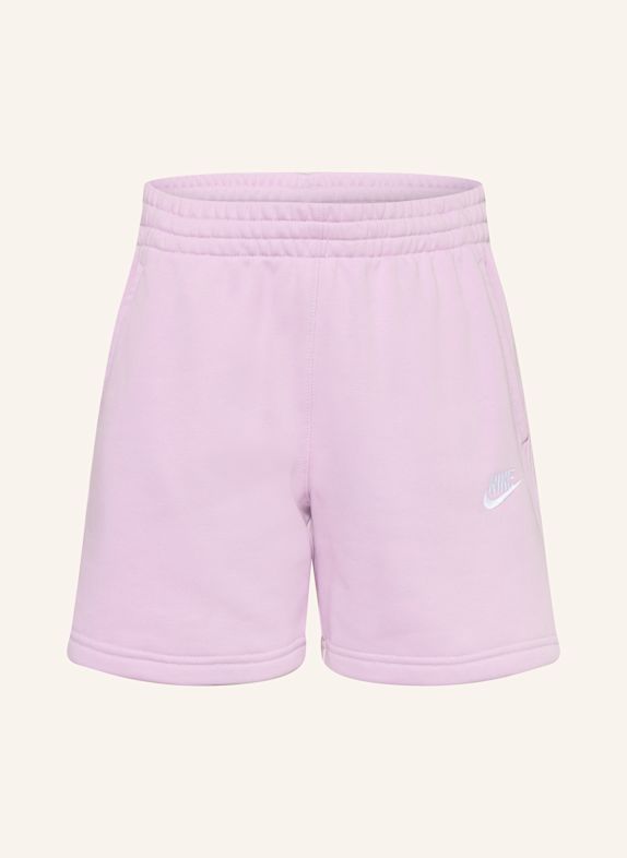 Nike Sweatshorts NEW SPORTSWEAR CLUB HELLLILA