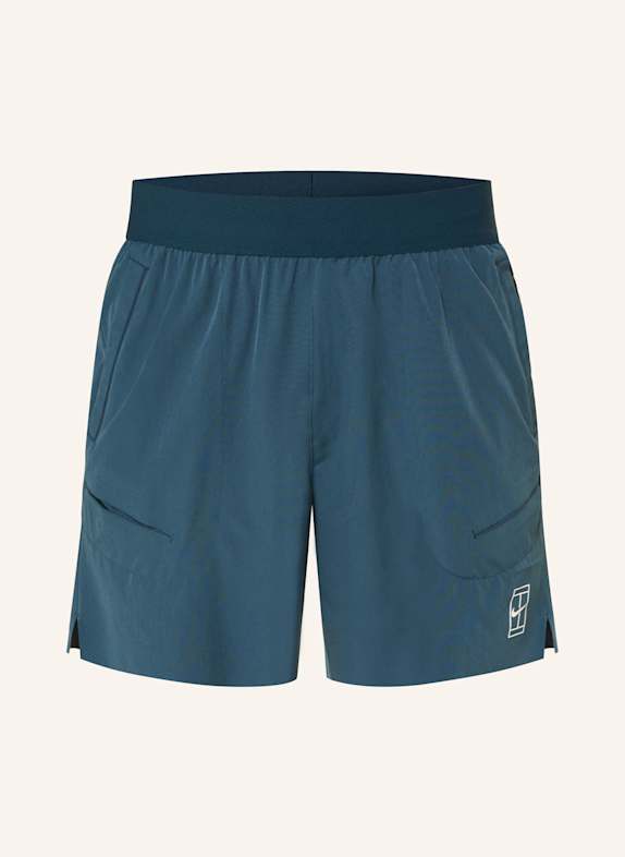 Nike Tennisshorts COURT ADVANTAGE DUNKELBLAU