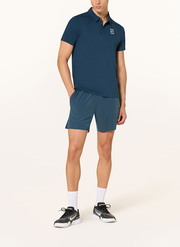 Nike Tennisshorts COURT ADVANTAGE DONKERBLAUW