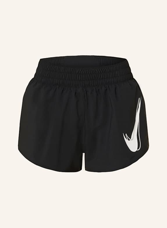 Nike 2-in-1-Laufshorts ONE SWOOSH SCHWARZ
