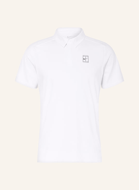 Nike Funktions-Poloshirt NIKECOURT ADVANTAGE WEISS