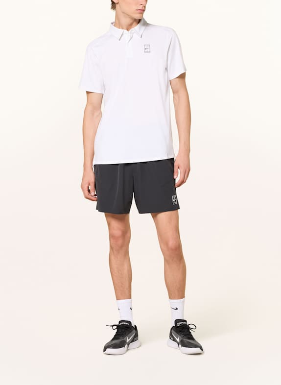 Nike NIKECOURT ADVANTAGE functional polo shirt WHITE
