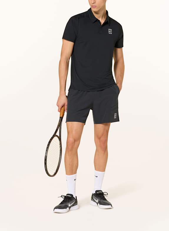 Nike Polo fonctionnel NIKECOURT ADVANTAGE NOIR
