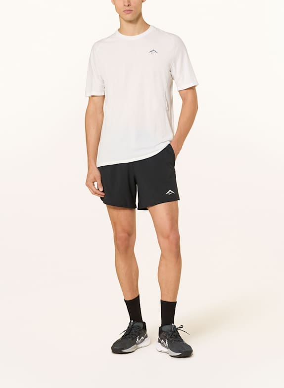 Nike 2-in-1 hardloopshort TRAIL BRIEF-LINED ZWART / GRIJS