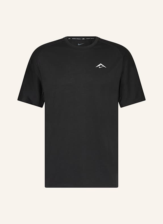 Nike Laufshirt SOLAR CHASE SCHWARZ