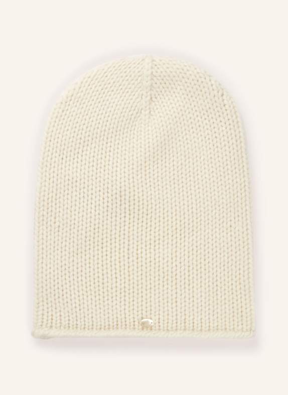 friendly hunting Cashmere-Mütze WEISS