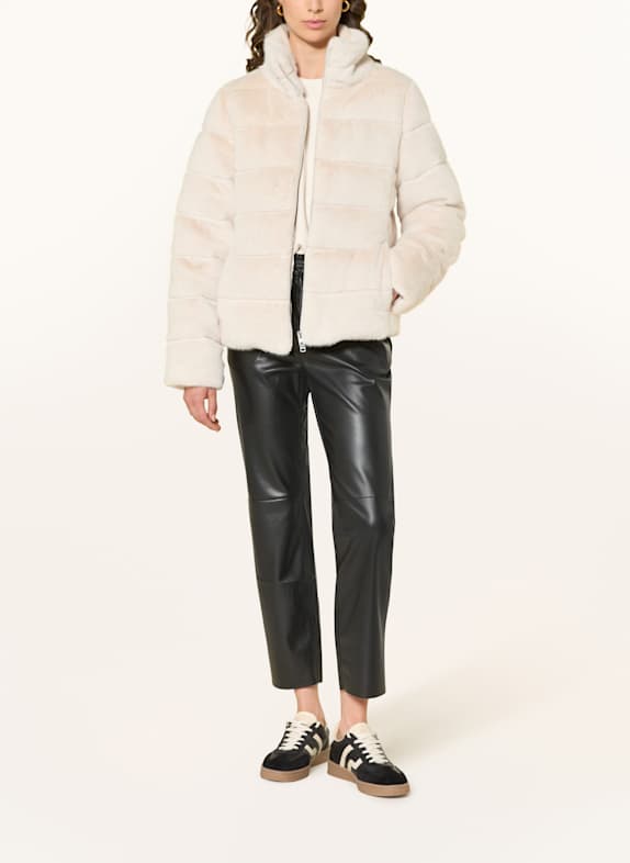 Juvia Daunenjacke FENJA mit Kunstpelz CREME