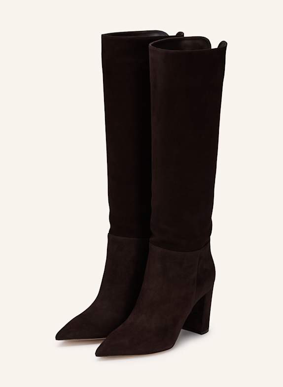Gianvito Rossi Stiefel DUNKELBRAUN