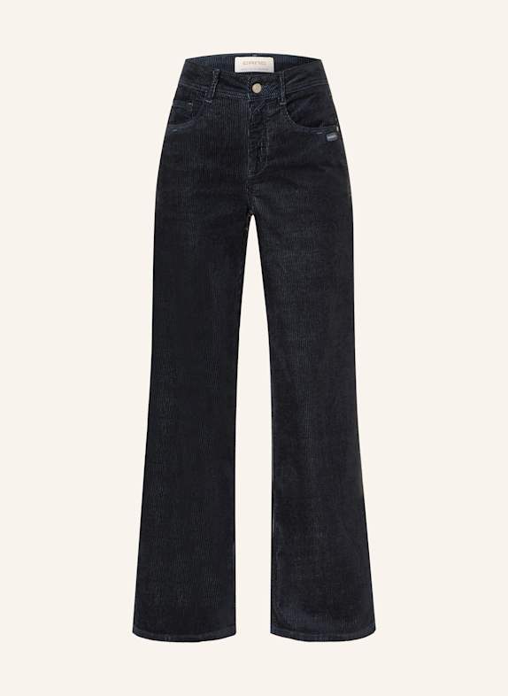 GANG Cordhose 94AMELIE WIDE 6445 dark navy