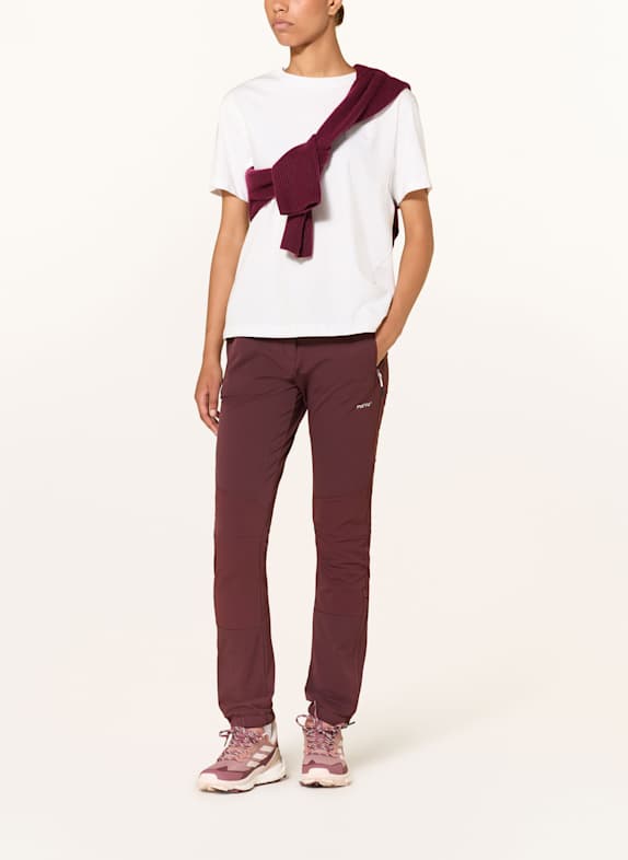 me°ru' Trekking pants DONCUSTER DARK RED