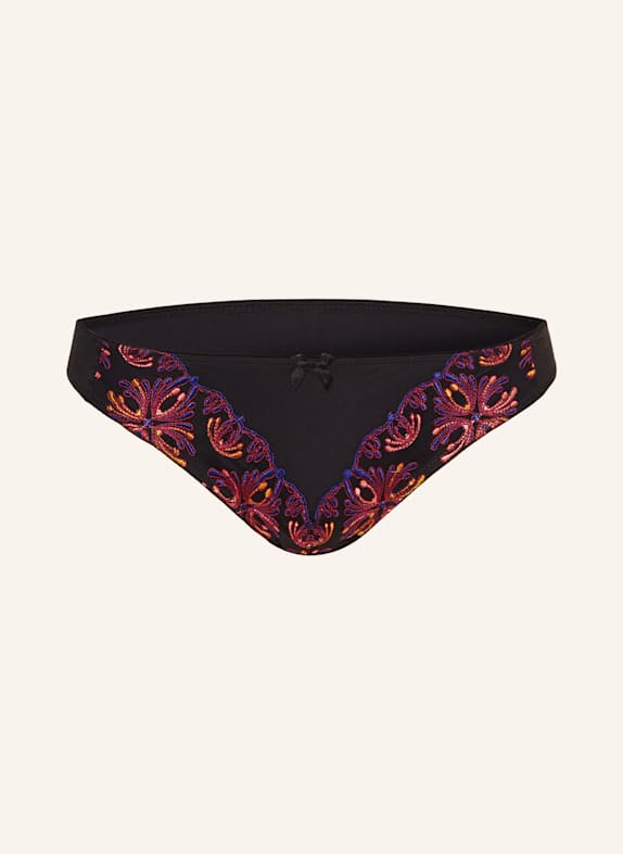 CHANTELLE Slip CHAMPS-ÉLYSÉES SCHWARZ/ BLAU/ DUNKELROT