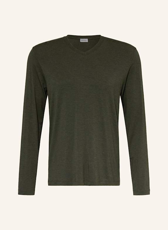 HANRO Schlafshirt CASUALS KHAKI