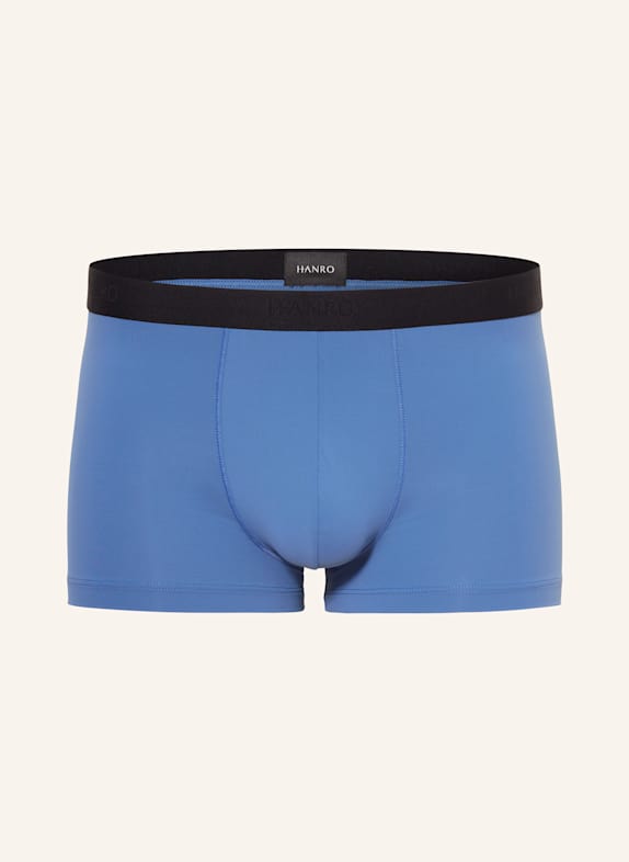 HANRO Bokserki MICRO TOUCH NIEBIESKI